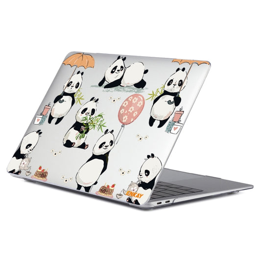 ENKAY Animal Series Pattern Laotop Protective Crystal Case For MacBook Pro 13.3 inch A1706 / A1708 / A1989 / A2159(Panda) by ENKAY