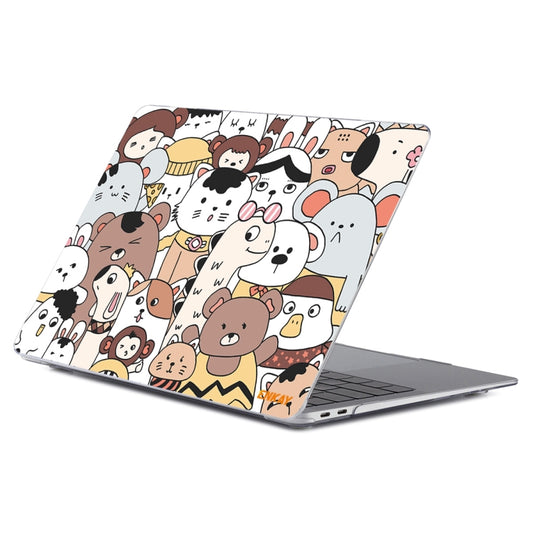 ENKAY Animal Series Pattern Laotop Protective Crystal Case For MacBook Pro 13.3 inch A2251 / A2289 / A2338 2020(Animals No.1) by ENKAY