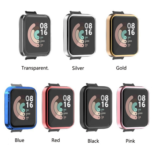 For Xiaomi Redmi Watch TPU Integrated Protective Case(Gold) by buy2fix