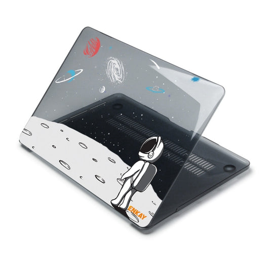ENKAY Star Series Pattern Laotop Protective Crystal Case For MacBook Pro 16 inch A2141(Backpack Astronaut) by ENKAY