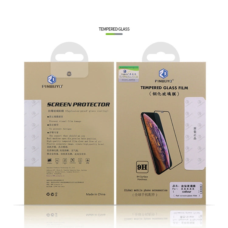 For Xiaomi Redmi Note 11S PINWUYO 9H 2.5D Full Screen Tempered Glass Film(Black) - by PINWUYO | Online Shopping UK | buy2fix