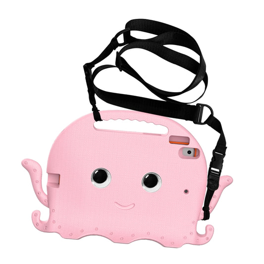 For iPad 10.2 2019 / 2020 Octopus Style EVA + PC Tablet Case with Strap(Pink) - iPad 10.2 Cases by buy2fix | Online Shopping UK | buy2fix