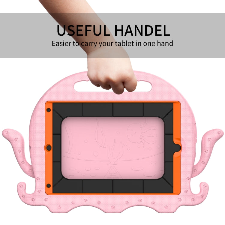 For iPad 10.2 2019 / 2020 Octopus Style EVA + PC Tablet Case with Strap(Pink) - iPad 10.2 Cases by buy2fix | Online Shopping UK | buy2fix