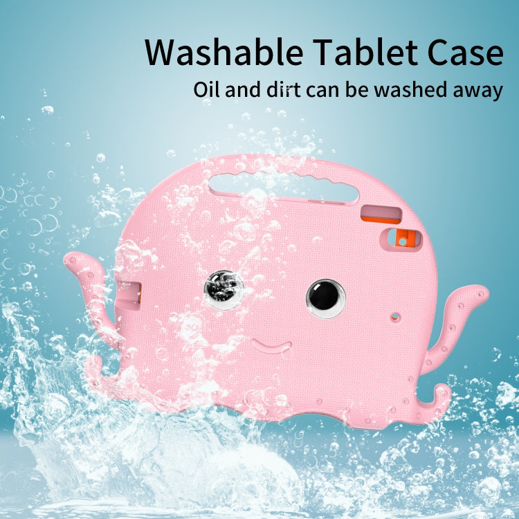 For iPad 10.2 2019 / 2020 Octopus Style EVA + PC Tablet Case with Strap(Pink) - iPad 10.2 Cases by buy2fix | Online Shopping UK | buy2fix