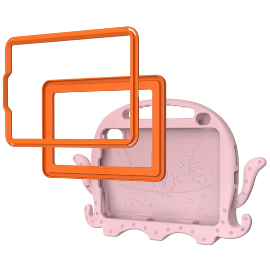 For iPad mini 6 / mini 2024 Octopus Style EVA Hybrid PC Tablet Case with Strap(Pink) - iPad mini 6 Cases by buy2fix | Online Shopping UK | buy2fix