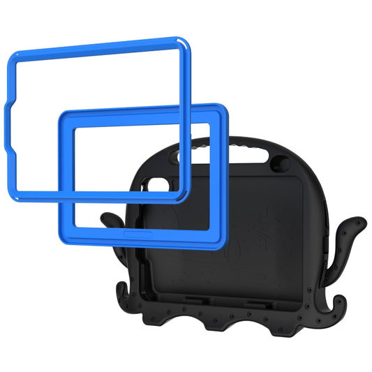 For iPad mini 6 / mini 2024 Octopus Style EVA Hybrid PC Tablet Case with Strap(Black) - iPad mini 6 Cases by buy2fix | Online Shopping UK | buy2fix