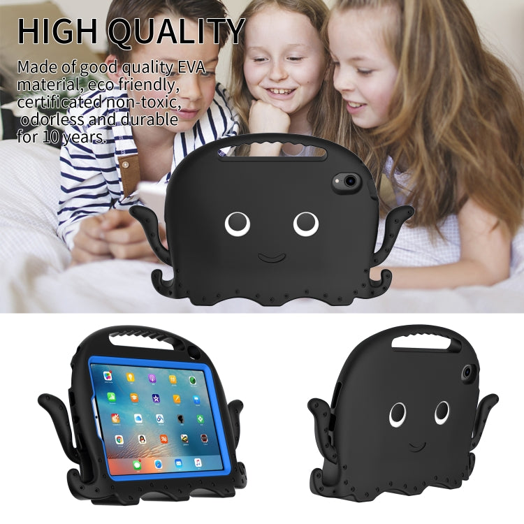 For iPad mini 6 / mini 2024 Octopus Style EVA Hybrid PC Tablet Case with Strap(Black) - iPad mini 6 Cases by buy2fix | Online Shopping UK | buy2fix
