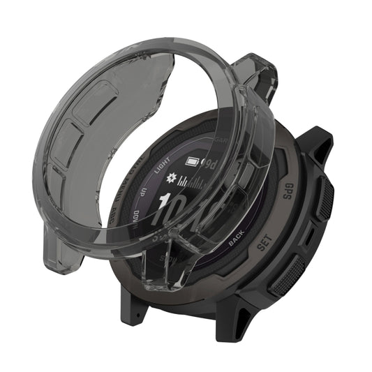 For Garmin Instinct 2 Shockproof TPU Soft Watch Protective Case(Black) by buy2fix