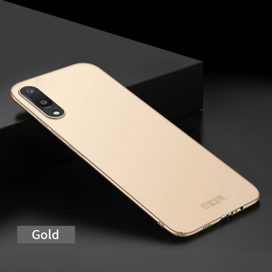For Samsung Galaxy A02 / M02 MOFI Frosted PC Ultra-thin Hard Phone Case(Gold) by MOFI