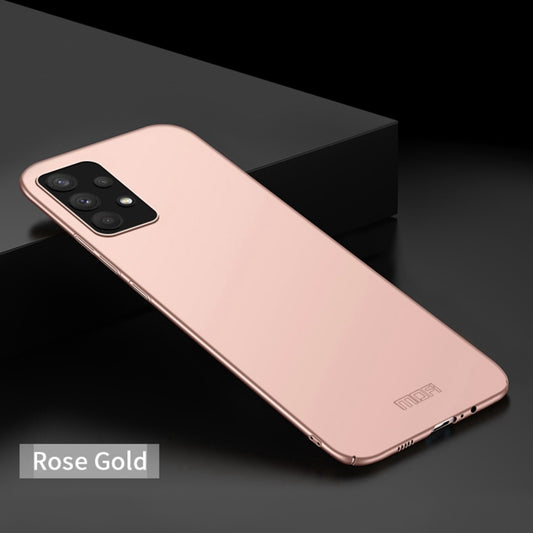 For Samsung Galaxy A32 4G MOFI Frosted PC Ultra-thin Hard Case(Rose Gold) by MOFI