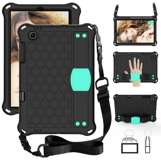 For Lenovo X306 / X606 / K10 Honeycomb EVA + PC Shockproof Tablet Case with Strap(Black+Mint Green) - Lenovo by buy2fix | Online Shopping UK | buy2fix