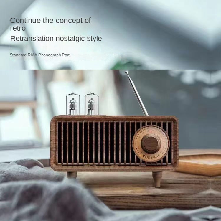 Oneder B9 Retro Indoor Wireless Portable Bluetooth Speaker(Browm) by OneDer