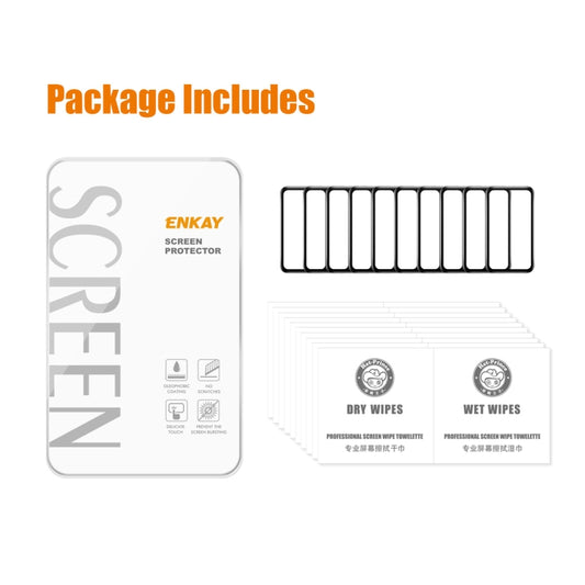 10 PCS For Huawei Band 7/6 / Honor Band 6 ENKAY 3D Full Coverage Soft PC Edge + PMMA HD Screen Watch Film by ENKAY