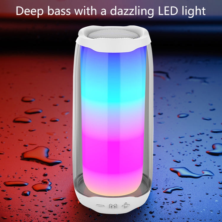 NBY 8892 LED IPX5 Waterproof Portable Wireless Bluetooth Speaker(Black) - Desktop Speaker by NBY | Online Shopping UK | buy2fix