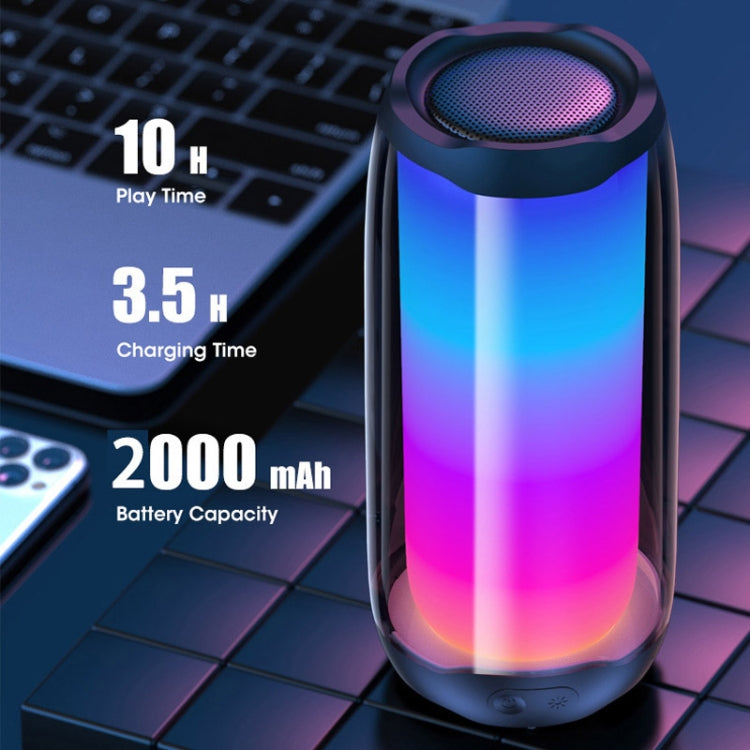 NBY 8892 LED IPX5 Waterproof Portable Wireless Bluetooth Speaker(Black) - Desktop Speaker by NBY | Online Shopping UK | buy2fix