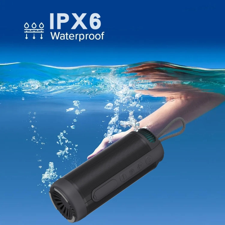 NewRixing NR9015 14W Portable IPX6 Waterproof TWS Stereo Bluetooth Speaker(Red) - Desktop Speaker by NewRixing | Online Shopping UK | buy2fix