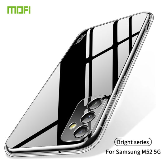 For Samsung Galaxy M52 5G MOFI Ming Series Ultra-thin TPU Phone Case(Transparent) by MOFI