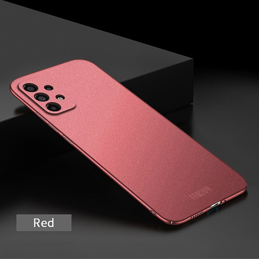 For Samsung Galaxy A73 5G MOFI Fandun Series Frosted PC Ultra-thin All-inclusive Phone Case(Red) by MOFI