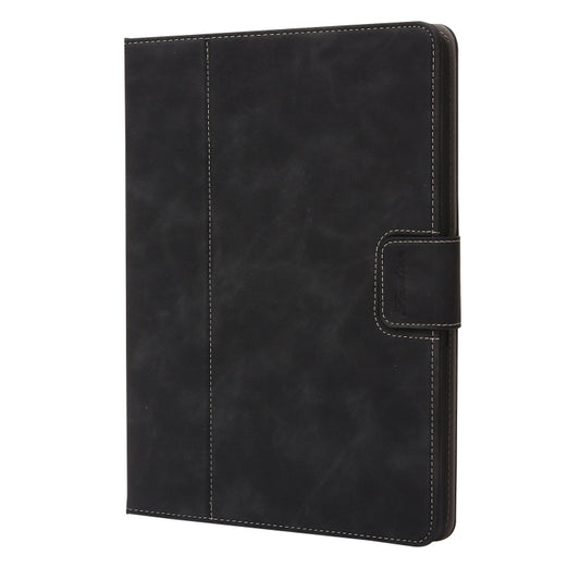 For iPad 10.2 2019 / 2020 / 2021 Calf Texture Horizontal Flip Leather Tablet Case(Black) - iPad 10.2 Cases by buy2fix | Online Shopping UK | buy2fix