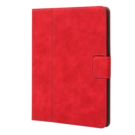 For iPad 10.2 2019 / 2020 / 2021 Calf Texture Horizontal Flip Leather Tablet Case(Red) - iPad 10.2 Cases by buy2fix | Online Shopping UK | buy2fix