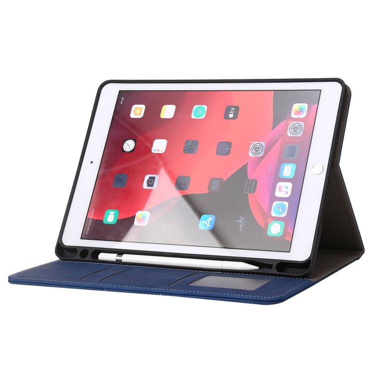 Calf Texture Horizontal Flip Leather Tablet Case For iPad Air 3 10.5 / Pro 10.5(Dark Blue) - iPad Pro 10.5 inch Cases by buy2fix | Online Shopping UK | buy2fix