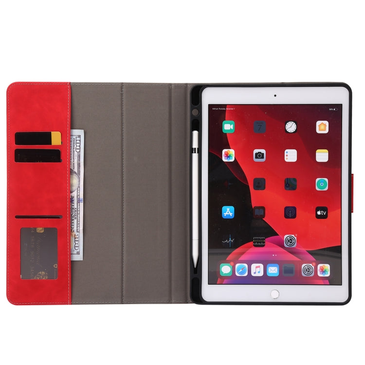 Calf Texture Horizontal Flip Leather Tablet Case For iPad Air 3 10.5 / Pro 10.5(Red) - iPad Pro 10.5 inch Cases by buy2fix | Online Shopping UK | buy2fix