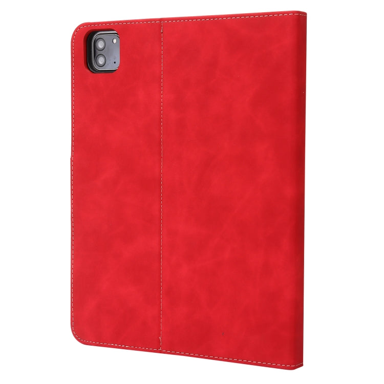 Calf Texture Horizontal Flip Leather Tablet Case For iPad Air 2022 / 2020 10.9(Red) - iPad Air (2022) / (2020) 10.9 Cases by buy2fix | Online Shopping UK | buy2fix