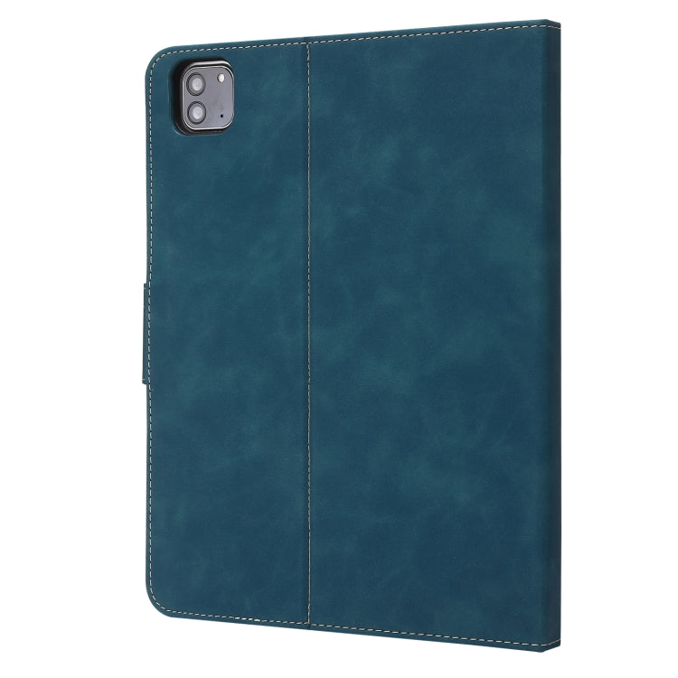 For iPad Pro 11 2022 / 2021 / 2020 / 2018 Calf Texture Horizontal Flip Leather Tablet Case(Light Blue) - iPad Pro 11 (2022/2021) Cases by buy2fix | Online Shopping UK | buy2fix