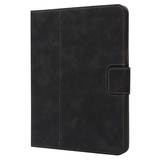 For iPad Pro 11 2022 / 2021 / 2020 / 2018 Calf Texture Horizontal Flip Leather Tablet Case(Black) - iPad Pro 11 (2022/2021) Cases by buy2fix | Online Shopping UK | buy2fix
