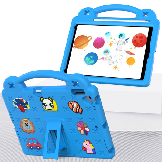 Handle Kickstand Children EVA Shockproof Tablet Case For iPad Air 2019 10.5 / Pro 10.5 2017(Sky Blue) - iPad Air (2019) Cases by buy2fix | Online Shopping UK | buy2fix