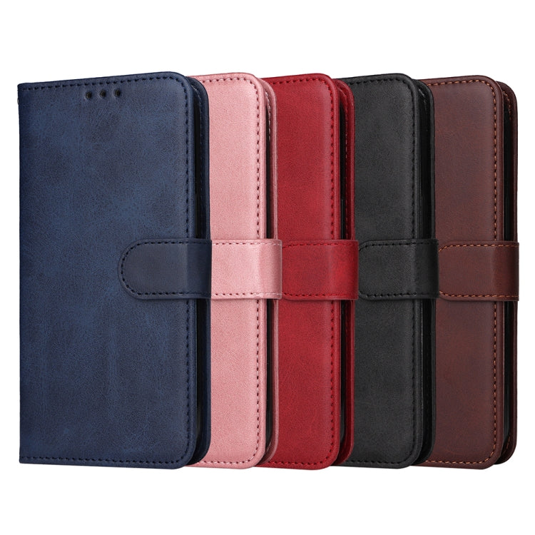 For Honor 50 Lite 5G / Huawei Nova 8i JUNSUNMAY Calf Texture Leather Phone Case(Black) by JUNSUNMAY