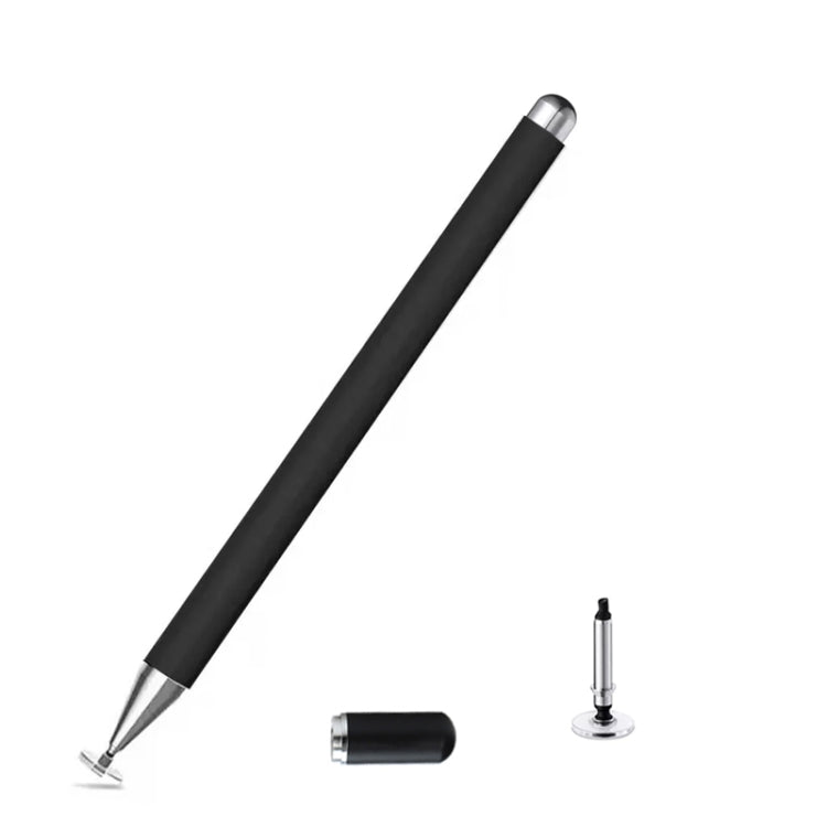 AT-29 High Accuracy Single Use Magnetic Suction Passive Capacitive Pen Mobile Phone Touch Stylus with 1 Pen Head(Black) - Stylus Pen by buy2fix | Online Shopping UK | buy2fix