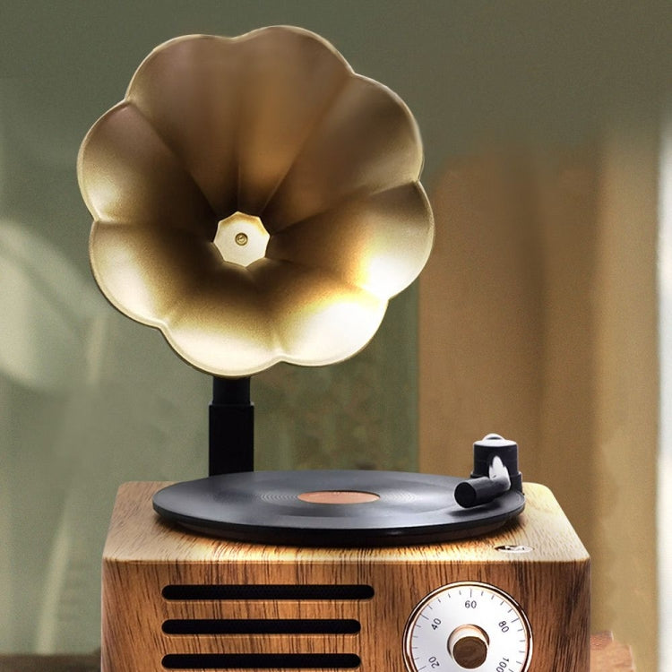 T15 Vinyl Atomic Bluetooth Retro Wireless Audio Desktop Speaker - Desktop Speaker by buy2fix | Online Shopping UK | buy2fix