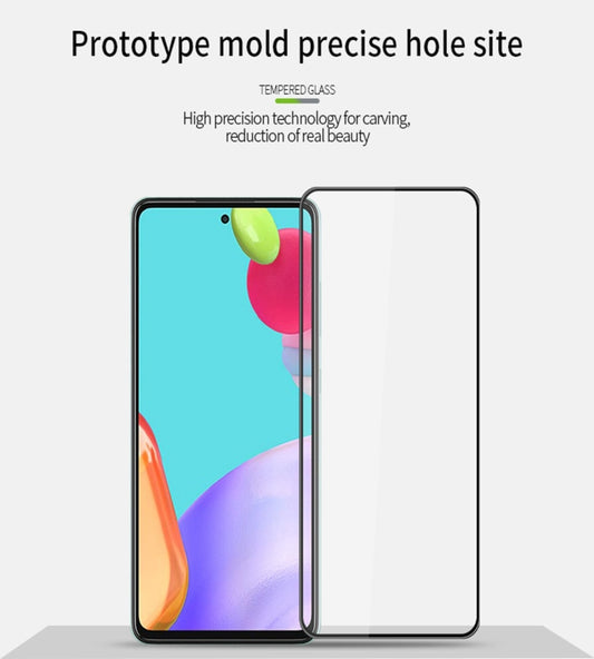 For Samsung Galaxy Z Fold4 MOFI 9H 3D Explosion-proof Tempered Glass Film(Black) by MOFI