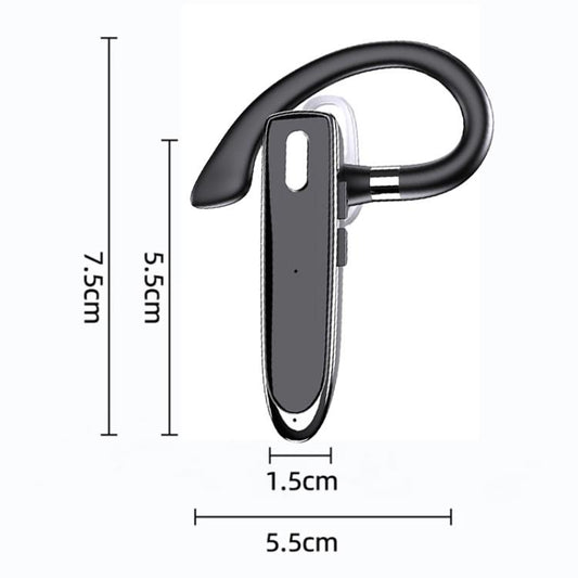 K50 Bluetooth-compatible 5.3 Business Ear-hook Earphone with Mic by buy2fix