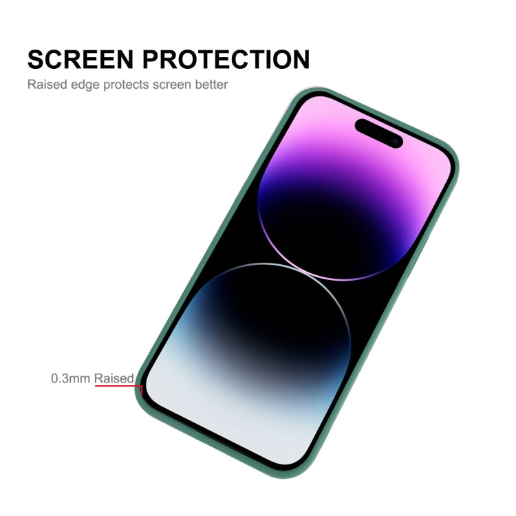 For iPhone 14 Pro Max ENKAY Liquid Silicone Shockproof Phone Case (Pink) - iPhone 14 Pro Max Cases by ENKAY | Online Shopping UK | buy2fix