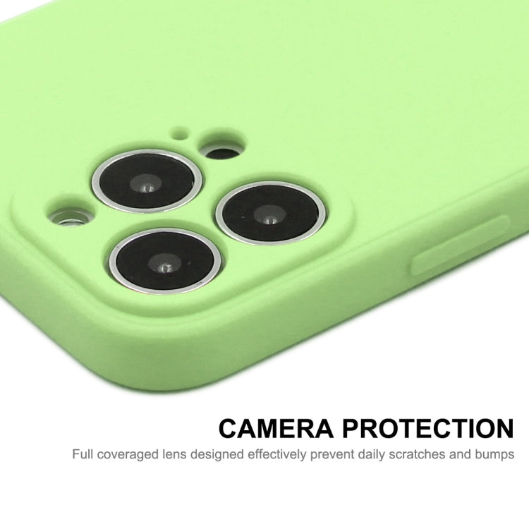 For iPhone 14 ENKAY Liquid Silicone Shockproof Soft Phone Case(Beige) - iPhone 14 Cases by ENKAY | Online Shopping UK | buy2fix