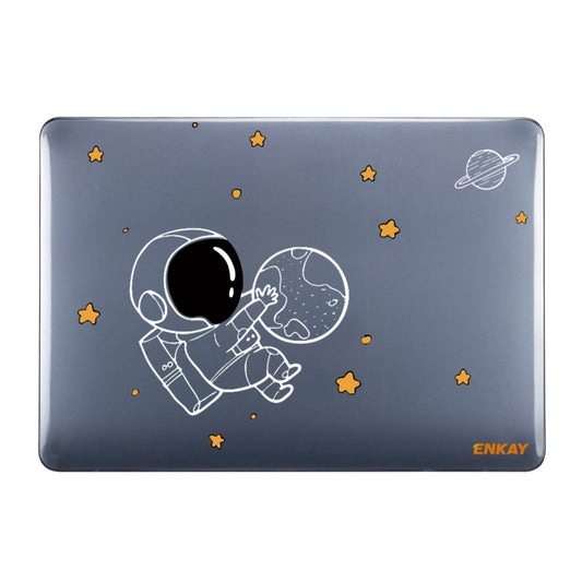 For MacBook Pro 14.2 A2442/A2779 2023/14 inch A3434 2025 (M5) ENKAY Hat-Prince 3 in 1 Spaceman Pattern Laotop Protective Crystal Case with TPU Keyboard Film / Anti-dust Plugs, Version:US(Spaceman No.5) by ENKAY