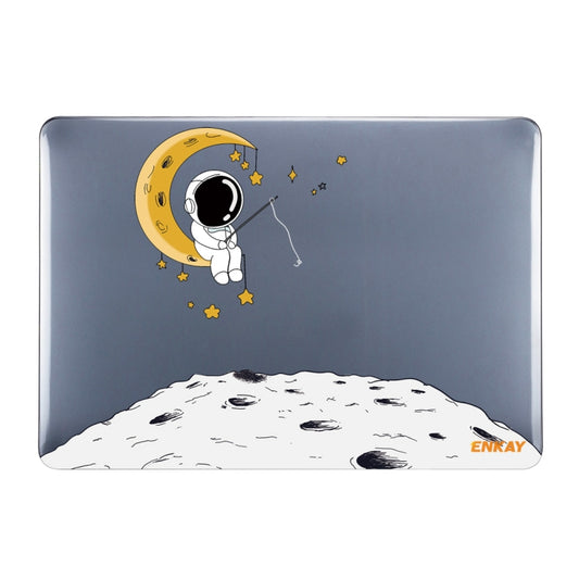 For MacBook Pro 14.2 A2442/A2779 2023/14 inch A3434 2025 (M5) ENKAY Hat-Prince 3 in 1 Spaceman Pattern Laotop Protective Crystal Case with TPU Keyboard Film / Anti-dust Plugs, Version:EU(Spaceman No.3) by ENKAY