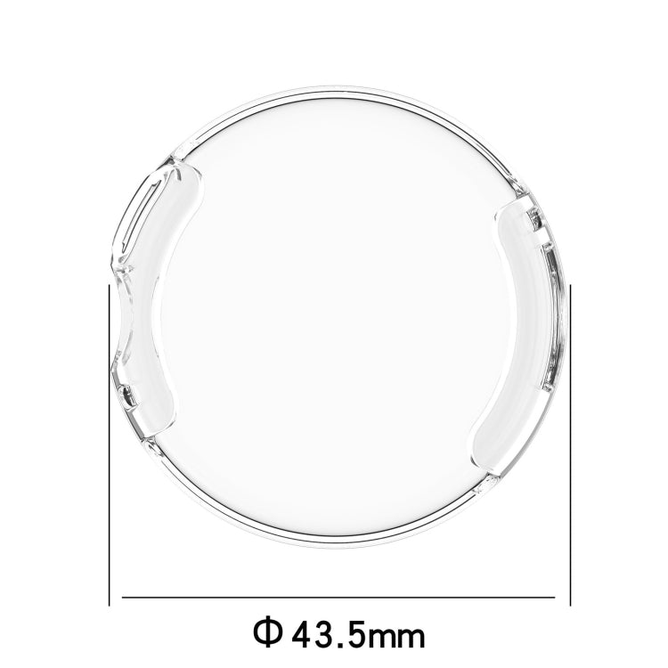 For Google Pixel Watch Shockproof TPU Protective Watch Case(Transparent) by buy2fix