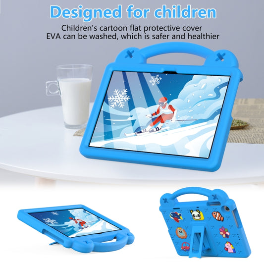 For Huawei MatePad T10S 10.1 / T10 9.7 / Honor Pad X8 10.1 Handle Kickstand Children EVA Shockproof Tablet Case(Sky Blue) - Honor by buy2fix | Online Shopping UK | buy2fix