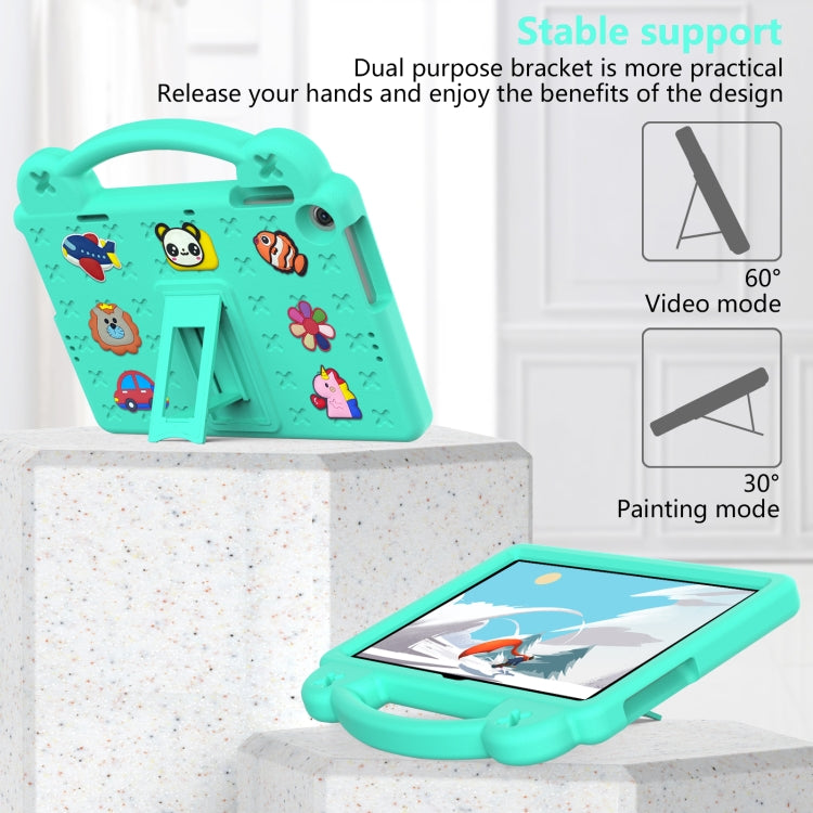 For Huawei Enjoy Tablet 2 10.1 Handle Kickstand Children EVA Shockproof Tablet Case(Mint Green) - Huawei by buy2fix | Online Shopping UK | buy2fix