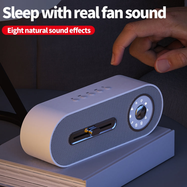 JY-78 Bluetooth Speaker with Sleep White Noise Support Memory Card U-disk(white) - Desktop Speaker by buy2fix | Online Shopping UK | buy2fix