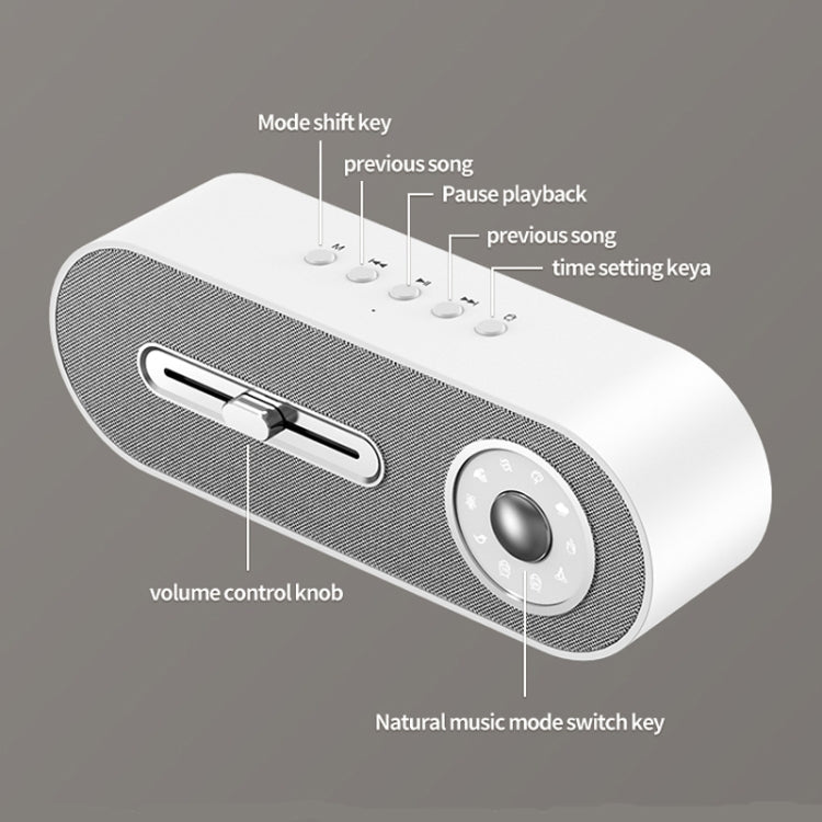 JY-78 Bluetooth Speaker with Sleep White Noise Support Memory Card U-disk(Black) - Desktop Speaker by buy2fix | Online Shopping UK | buy2fix