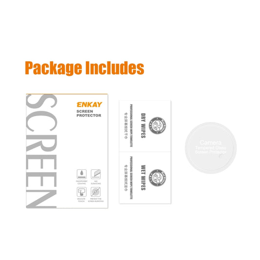 1pc For OnePlus 11 ENKAY Hat-Prince 9H Rear Camera Lens Tempered Glass Film by ENKAY