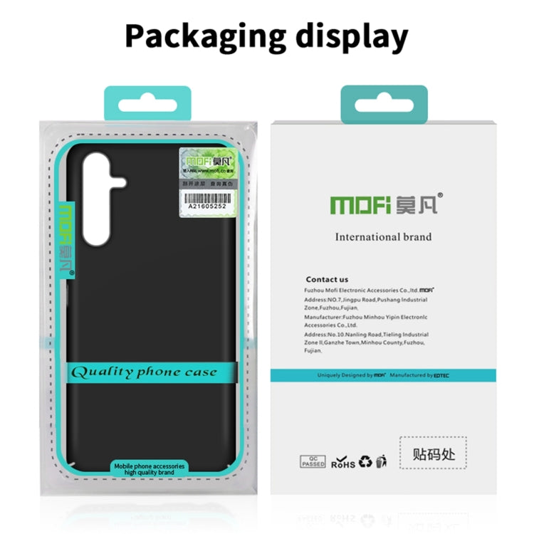 For Samsung Galaxy A55 5G MOFI Frosted PC Ultra-thin Hard Phone Case(Red) by MOFI