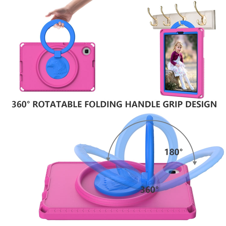 For Samsung Galaxy Tab A 8.0 T290/T295 2019 EVA Hybrid PC Shockproof Tablet Case with Frame(Rose Red) - Other Galaxy Tab PC by buy2fix | Online Shopping UK | buy2fix