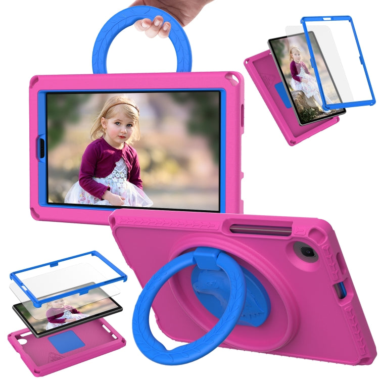 For Samsung Galaxy Tab A 8.0 T290/T295 2019 EVA Hybrid PC Shockproof Tablet Case with Frame(Rose Red) - Other Galaxy Tab PC by buy2fix | Online Shopping UK | buy2fix