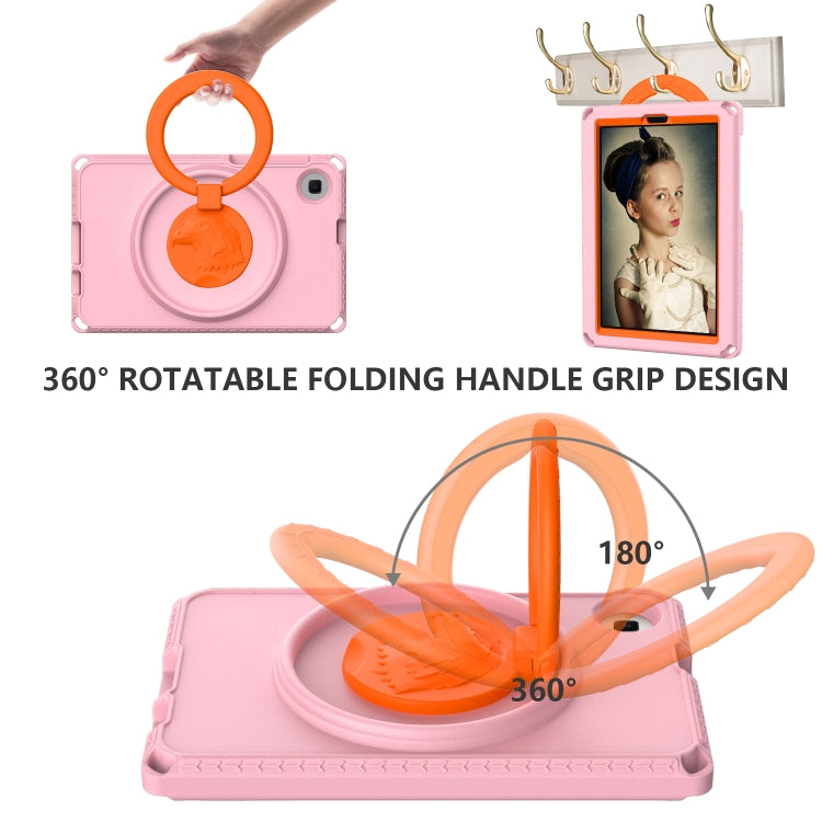 For Samsung Galaxy Tab A 8.0 T290/T295 2019 EVA Hybrid PC Shockproof Tablet Case with Frame(Pink) - Other Galaxy Tab PC by buy2fix | Online Shopping UK | buy2fix