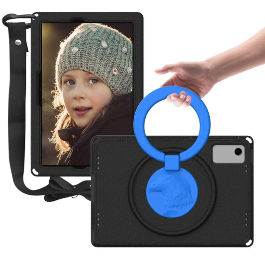 For Samsung Galaxy Tab A11+ / A9+ EVA Hybrid PC Shockproof Tablet Case with Frame(Black) by buy2fix